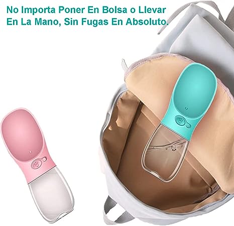 Bebedero portable 550ml - miscompritasweb