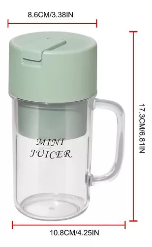 Mini licuadora USB con pitillo - miscompritasweb