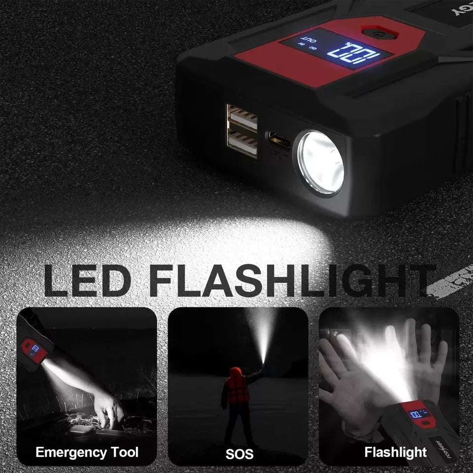 Power Bank USB para Carro Moto y dispositivos