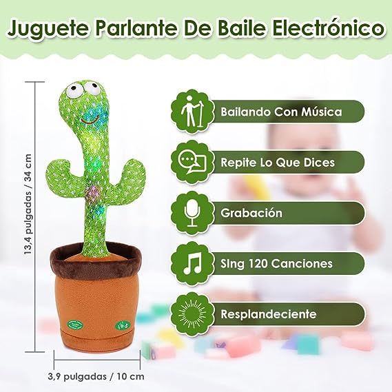 Cactus cantante bailarín - miscompritasweb