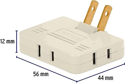 ADAPTADOR DE TOMA CORRIENTE GIRATORIO - miscompritasweb