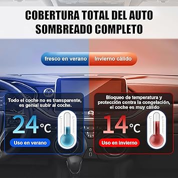 Pijama forro protector con cremalleras en puertas para carro