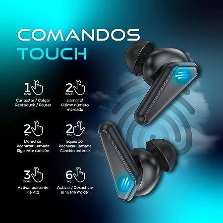 Audífonos gamer inalanbricos bluetooh P30 - miscompritasweb